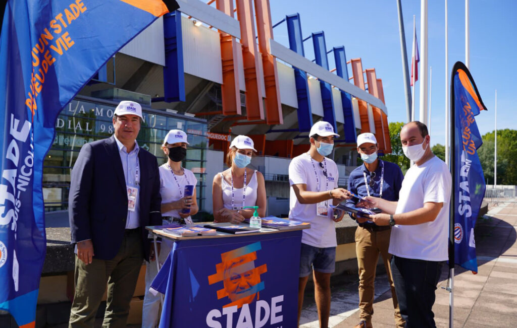 Concertation stade football MHSC
