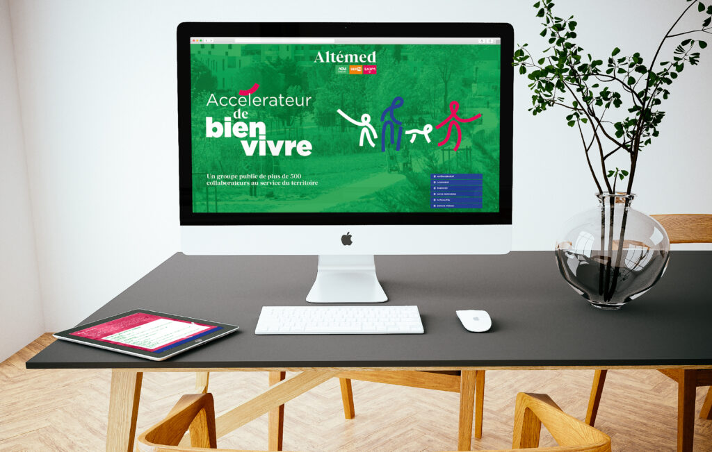 branding marque Altémed Montpellier