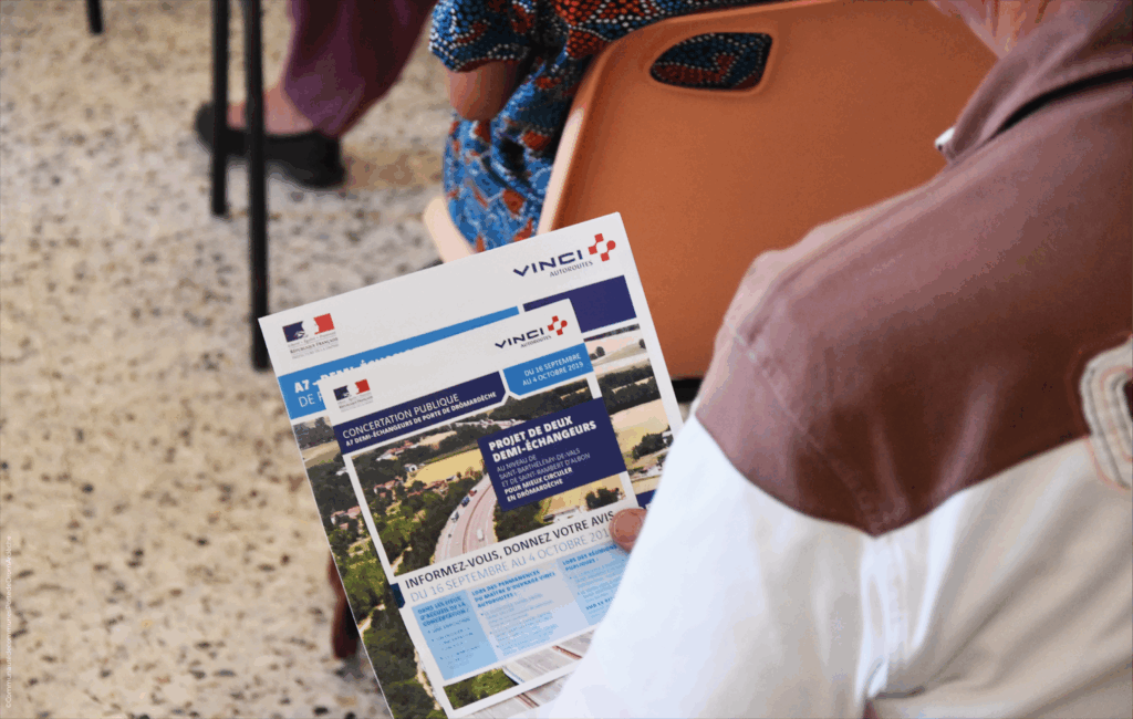 Concertation aménagement échangeur autoroutier